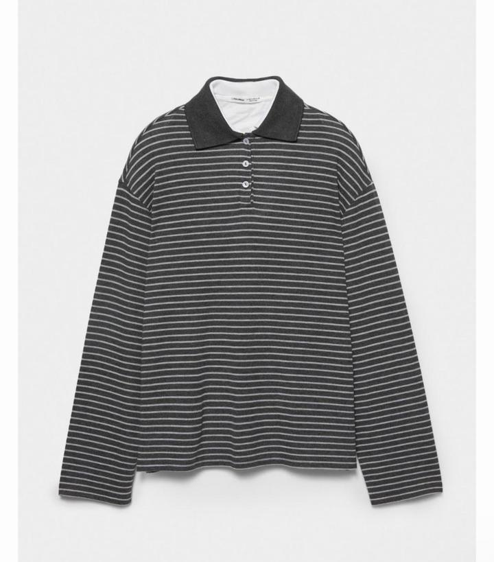 Pull & Bear Поло в полоску