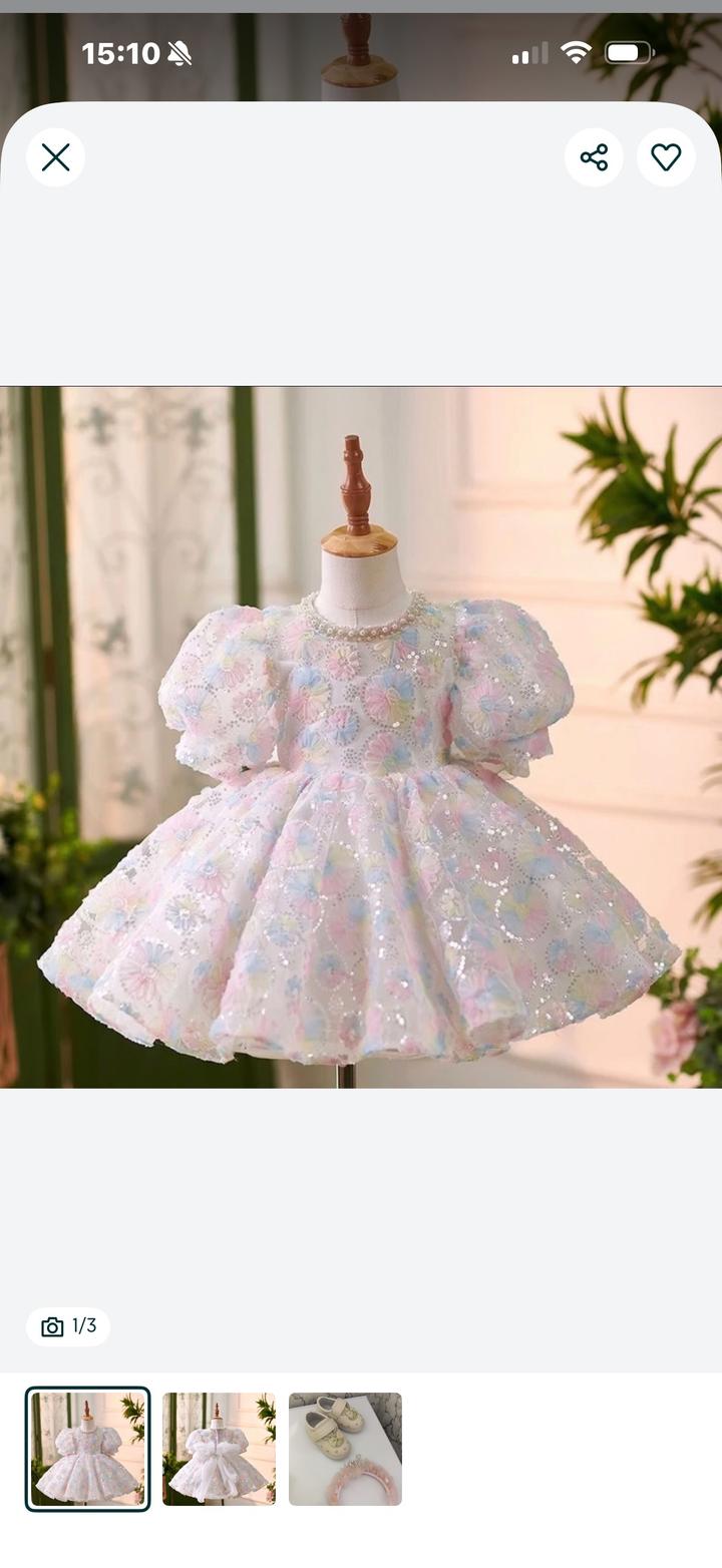 Нарядное пышное платье для девочки