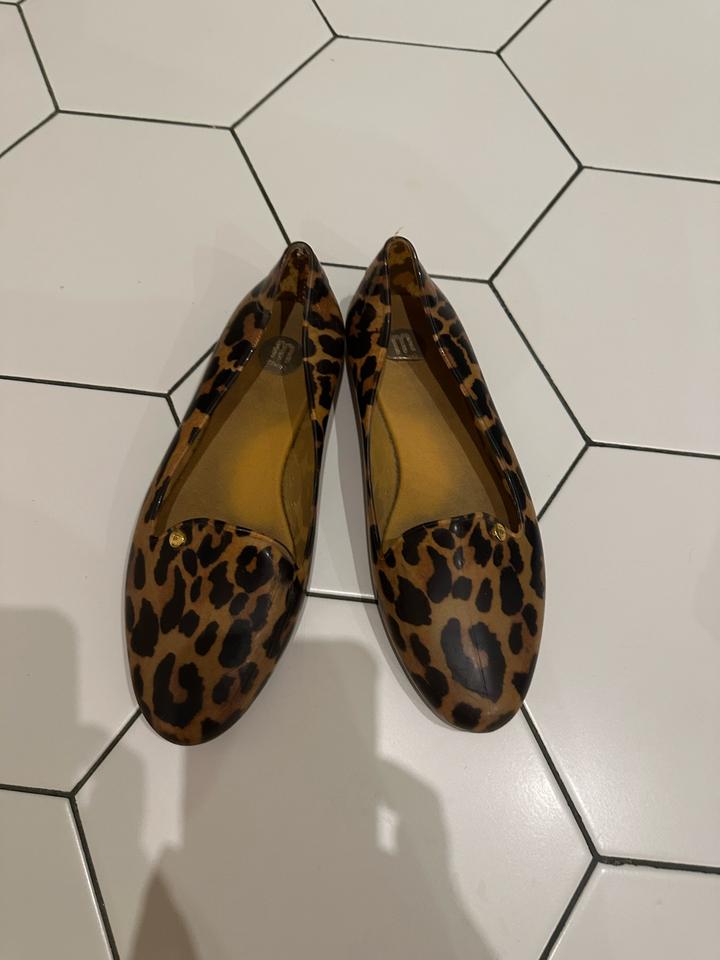 Лоферы Melissa Virtue Leopard Print Jelly