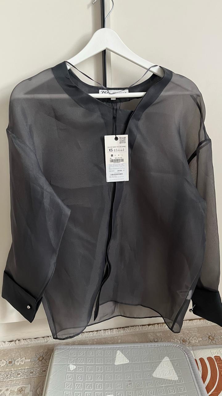 Блуза Zara из органзы