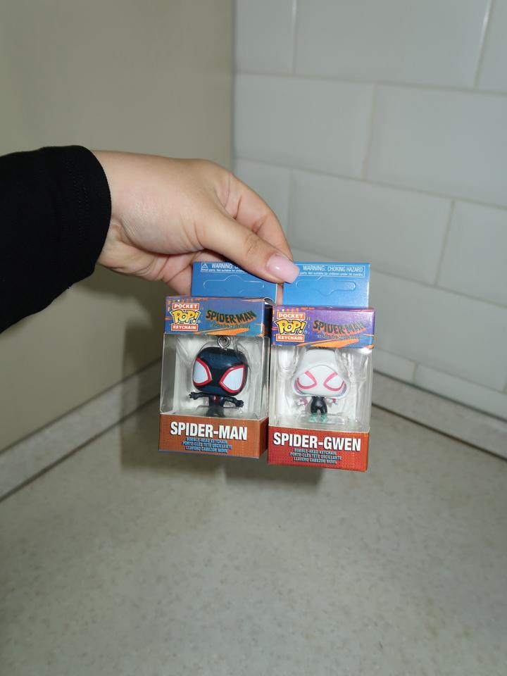 Брелоки человек паук Funko Pop
