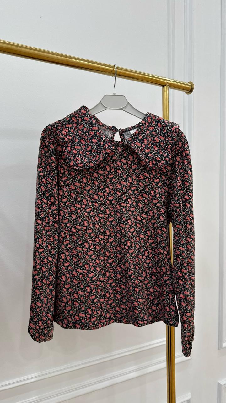Лонгслив Zara с воротником