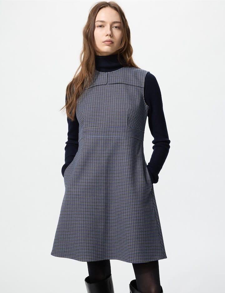 Uniqlo Сарафан в клетку Юникло