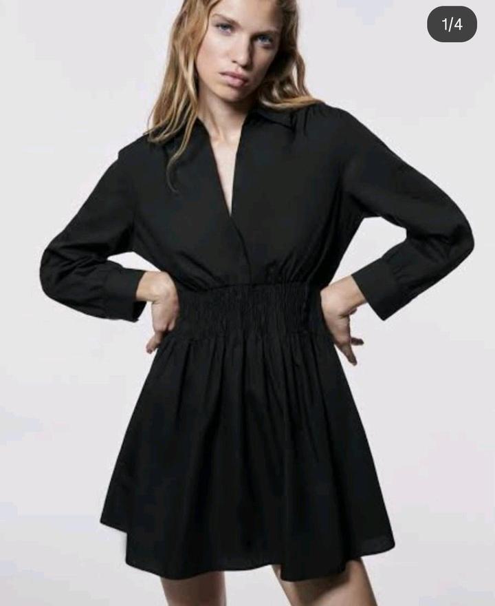 черное платье от Zara