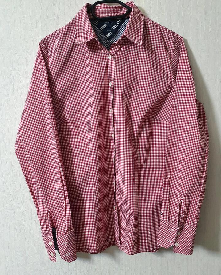 Tommy Hilfiger Рубашка в клетку гингем (виши)