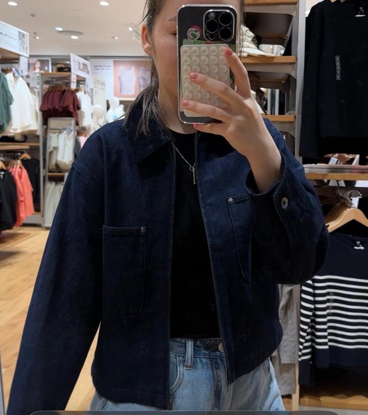 Джинсовая куртка Uniqlo