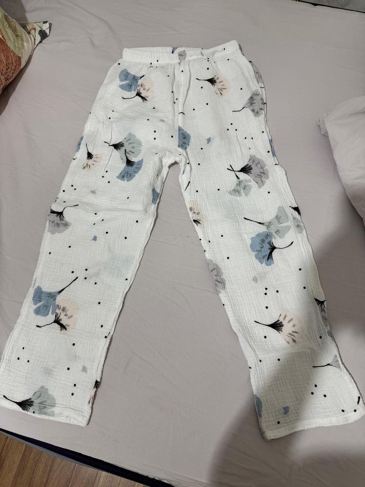 Домашние брюки из муслина