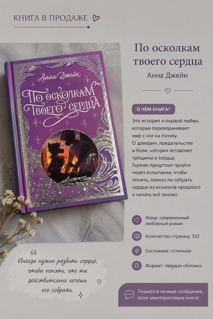 Книга-По осколкам твоего сердца