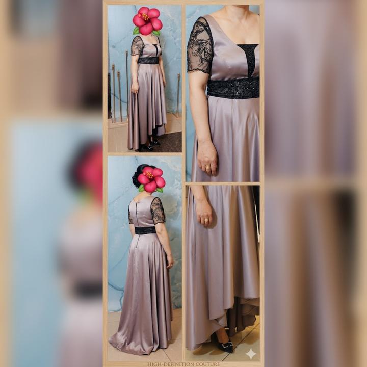 Изысканное атласное платье✨