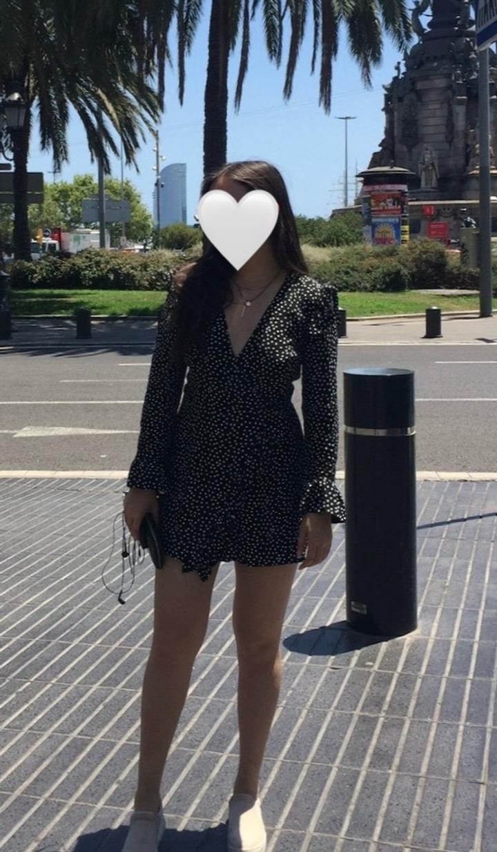 Zara Платье в горошек