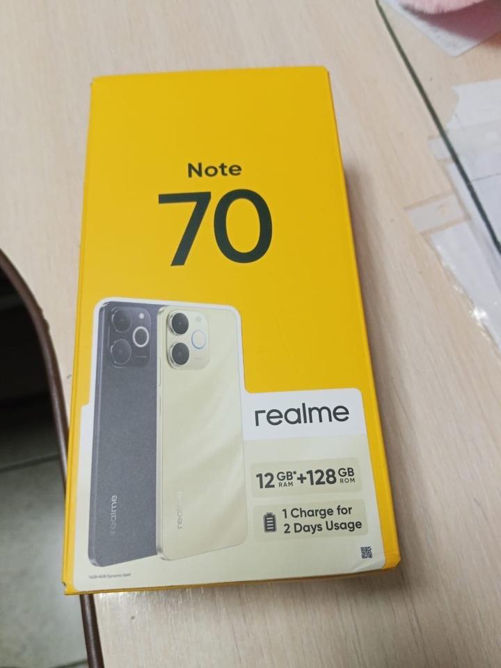 Note 70 Realme телефон