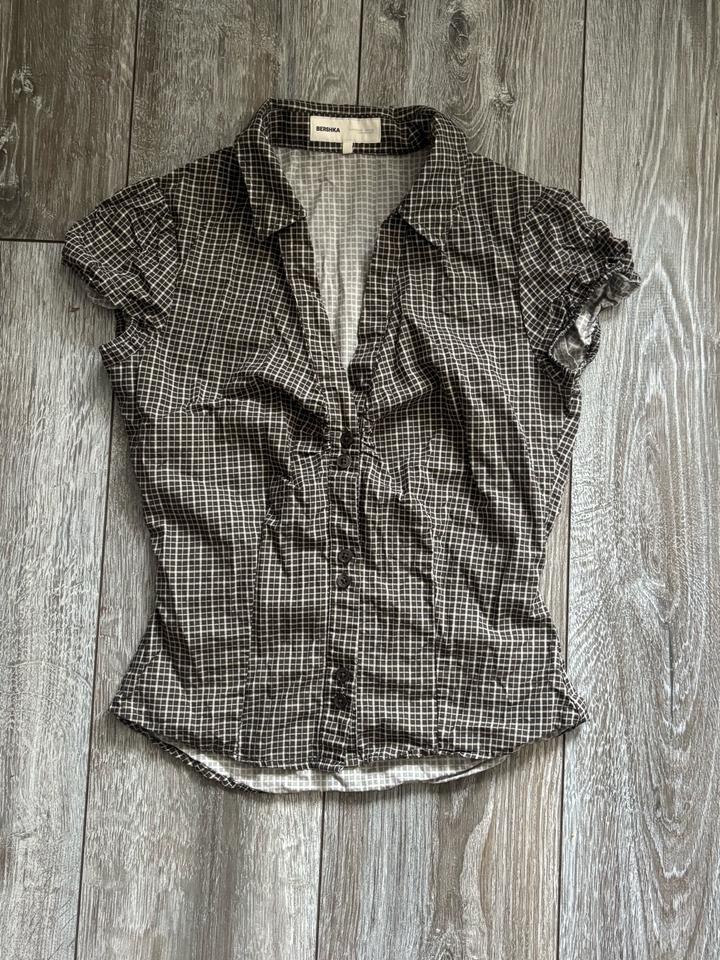 Блузка Bershka в клетку