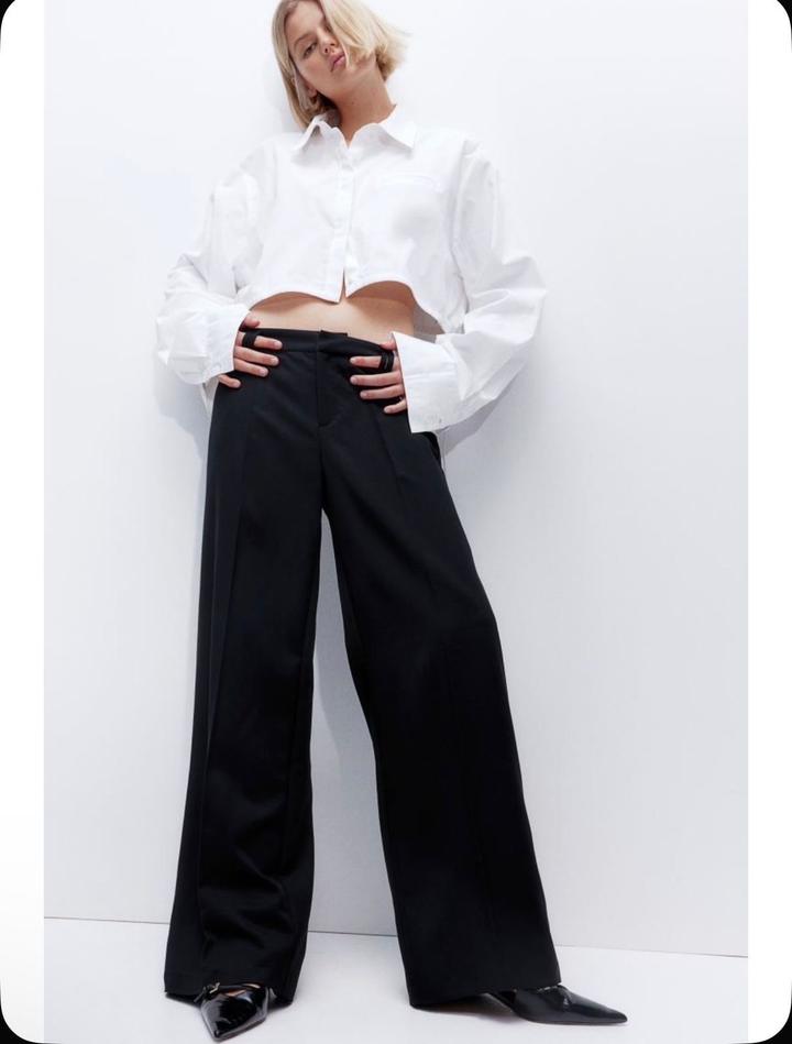 H&M Брюки костюмная ткань
