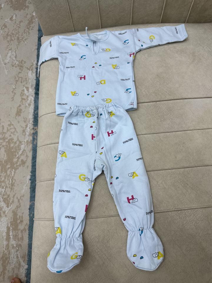 Набор домашней одежды для 2-3 мес ребенку, новое без бирки;