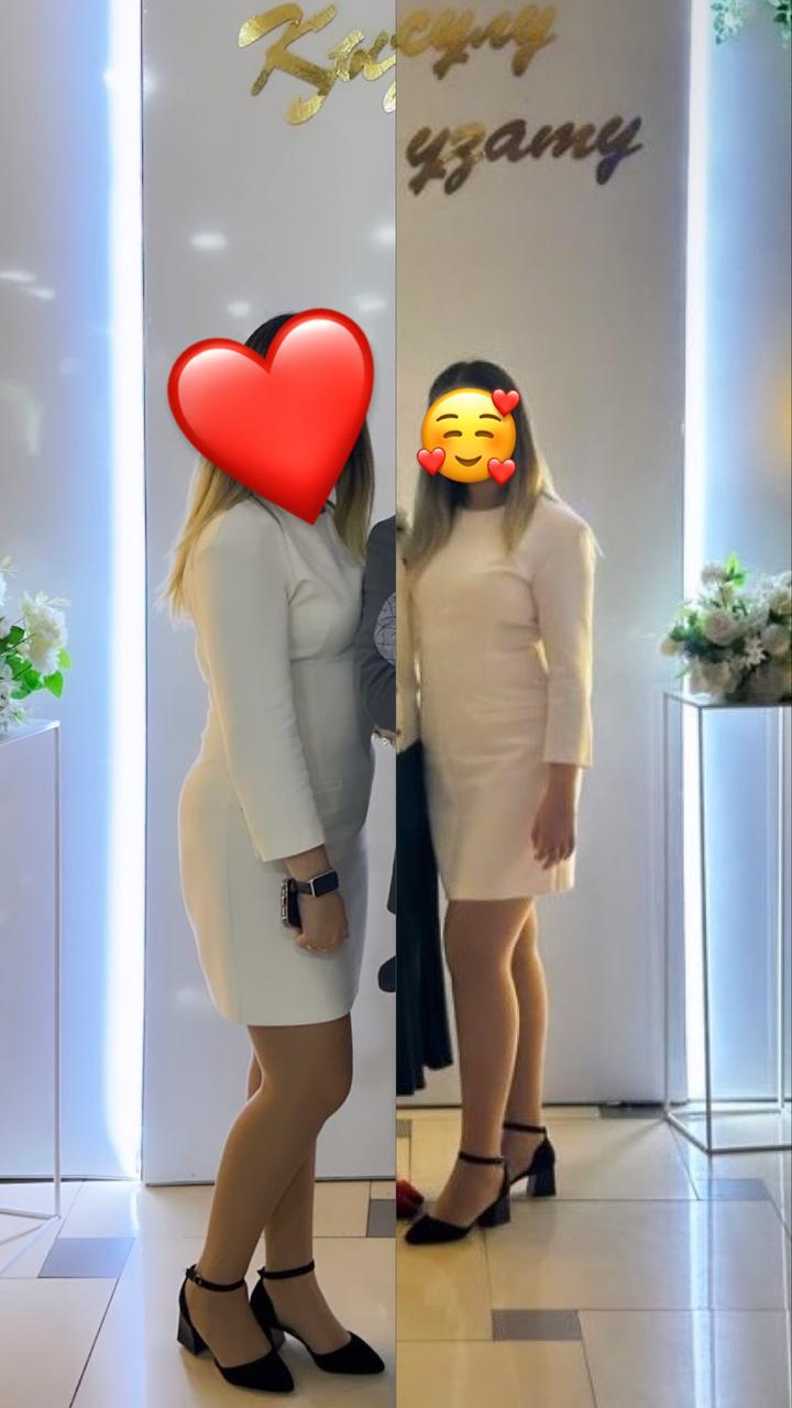 Zara Белое платье