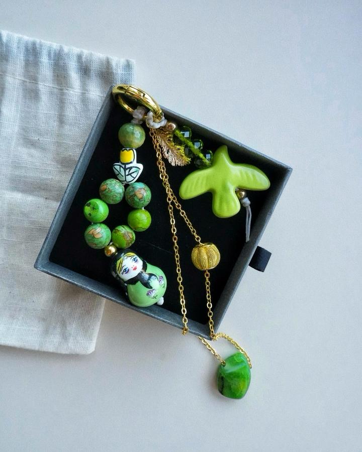 Handmade (ручная работа) Брелок на сумку