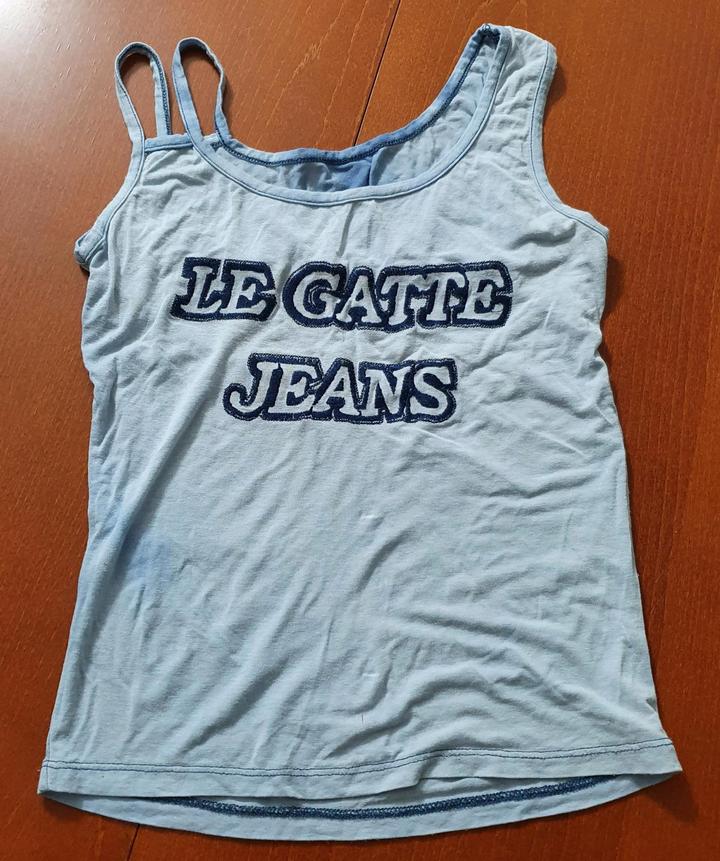 Майка Le Gatte Jeans Италия