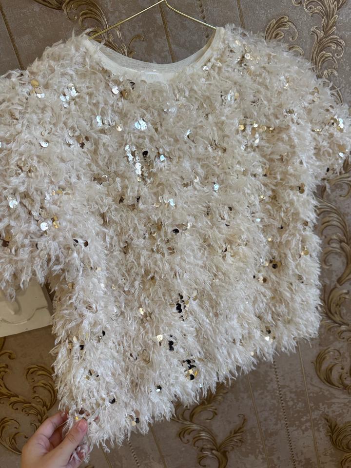 Zara Kids Топ с пайетками