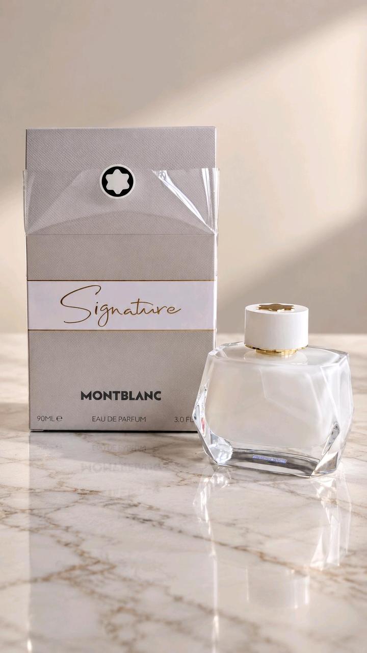 Montblanc Signature, 90 мл нежный кремовый аромат на осень-зиму