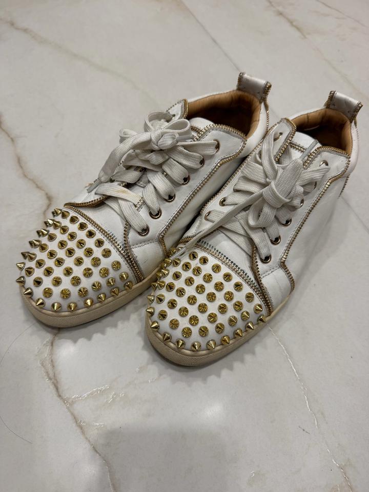 Christian Louboutin Кеды с шипами