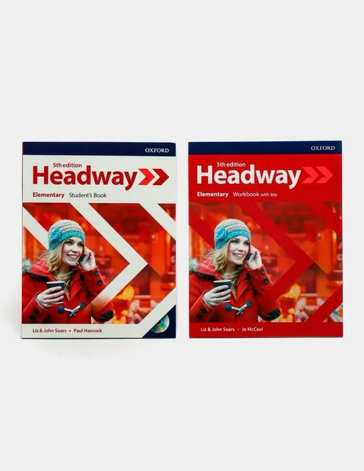 Headway для изучения английского комплект students book workbook