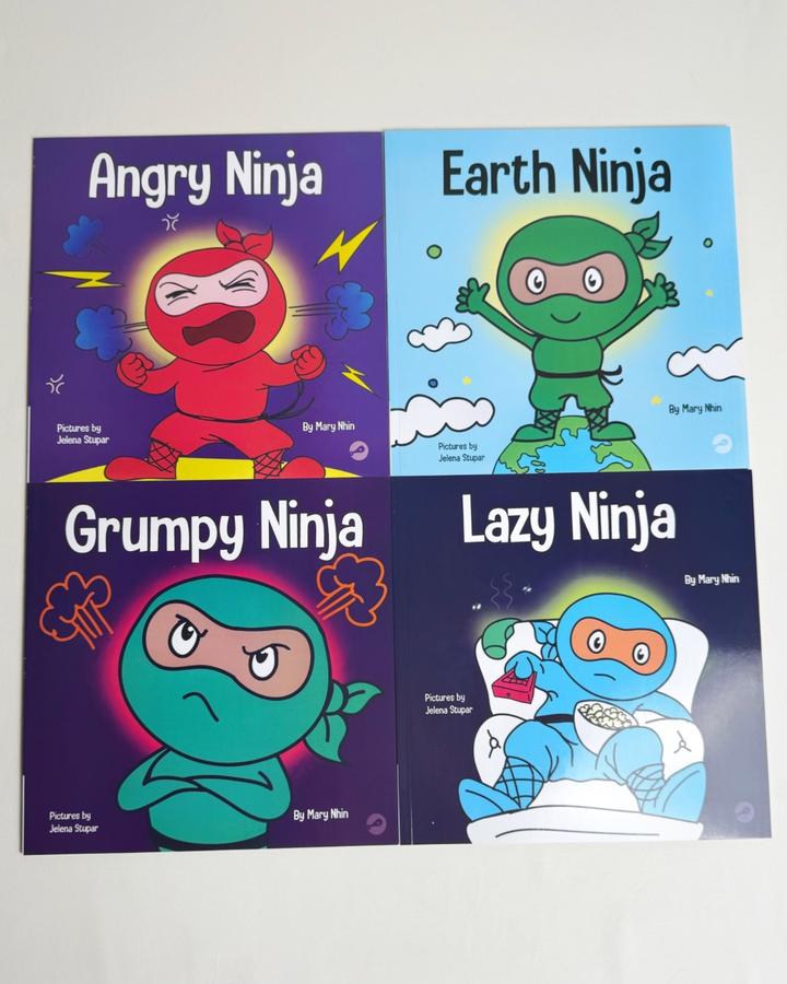 Ninja Life Hacks Series (Комплект из 4 иллюстрированных книг)