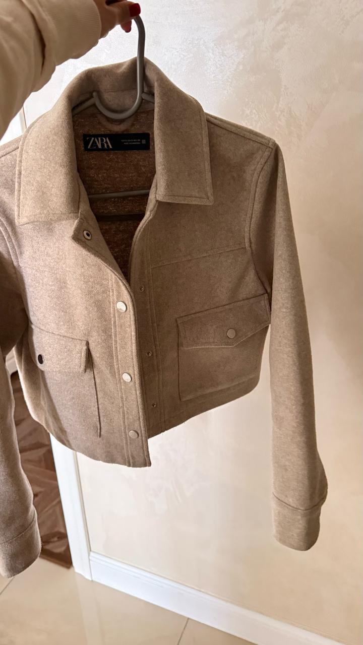 Укороченная куртка ZARA