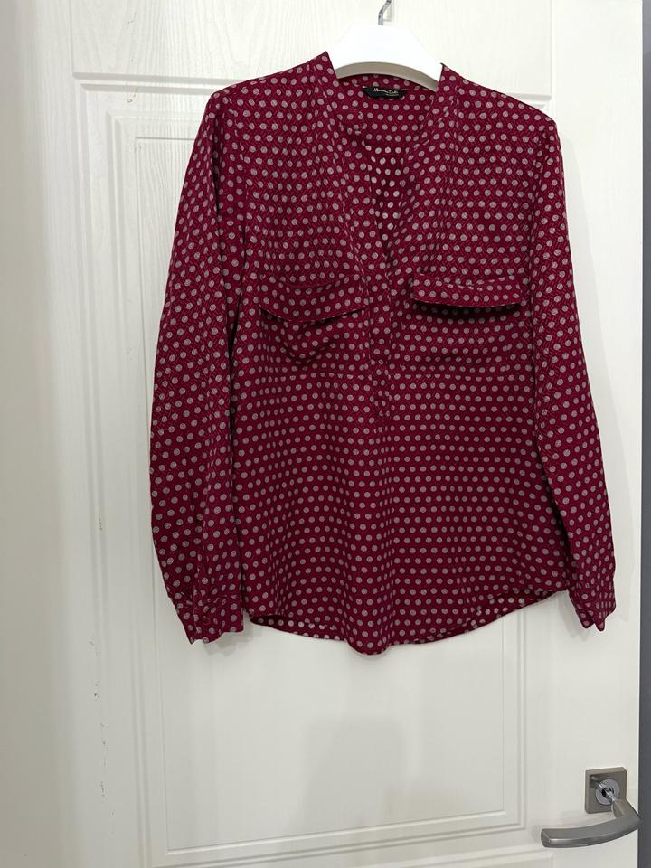 Massimo dutti блузка легкая