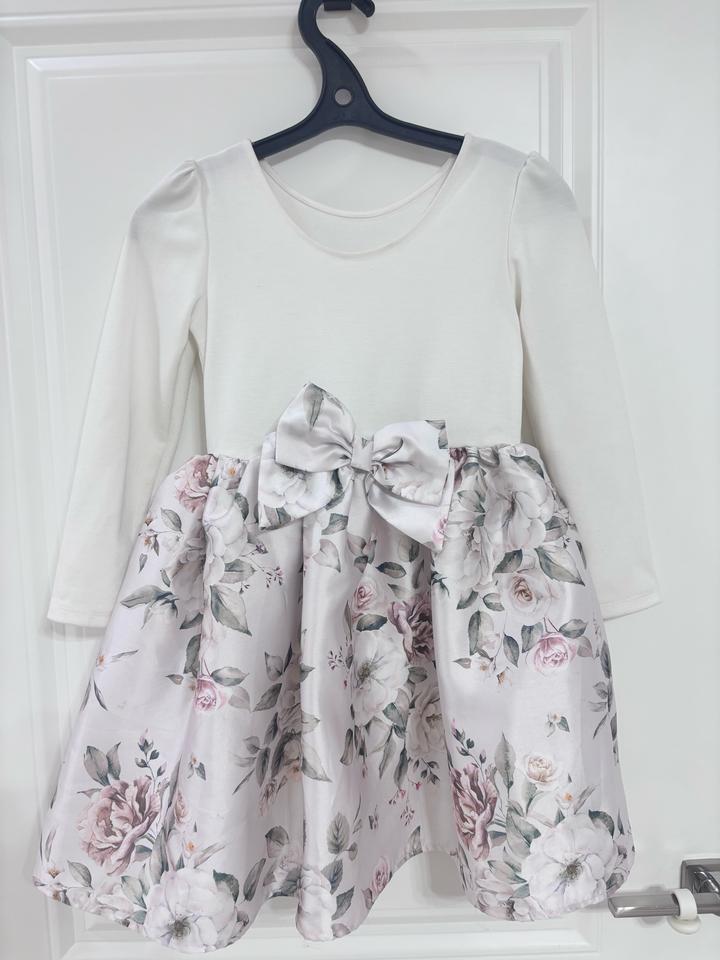 H&M Детское платье с цветочным принтом