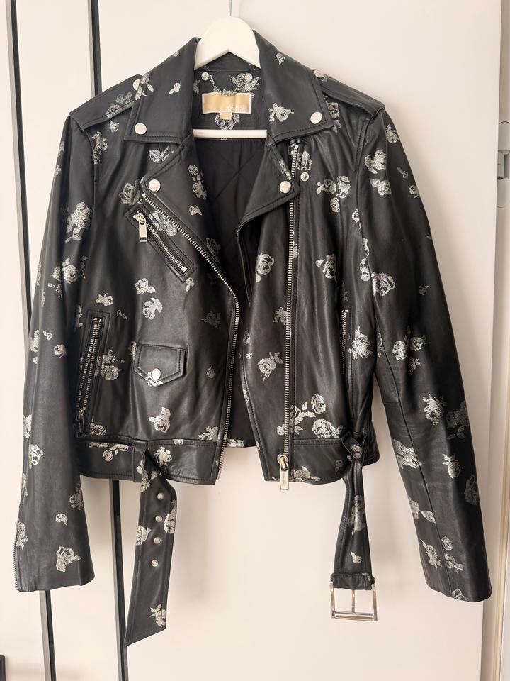 Кожаная куртка Michael Kors