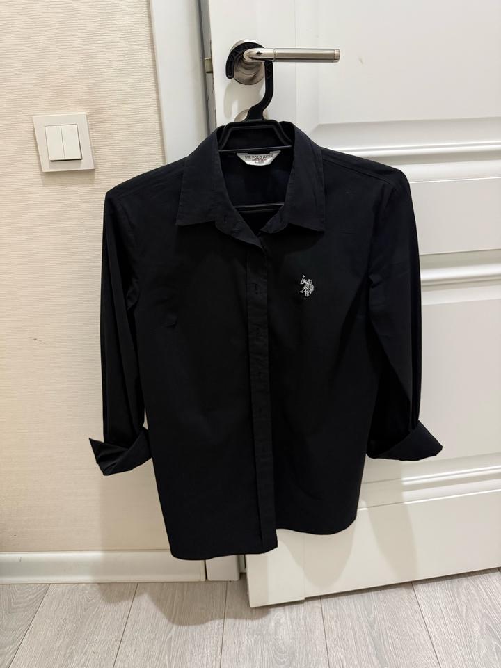 Черная рубашка U.S. POLO ASSN.