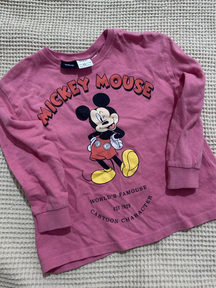 Лонгслив Zara Mickey Mouse 4-5лет