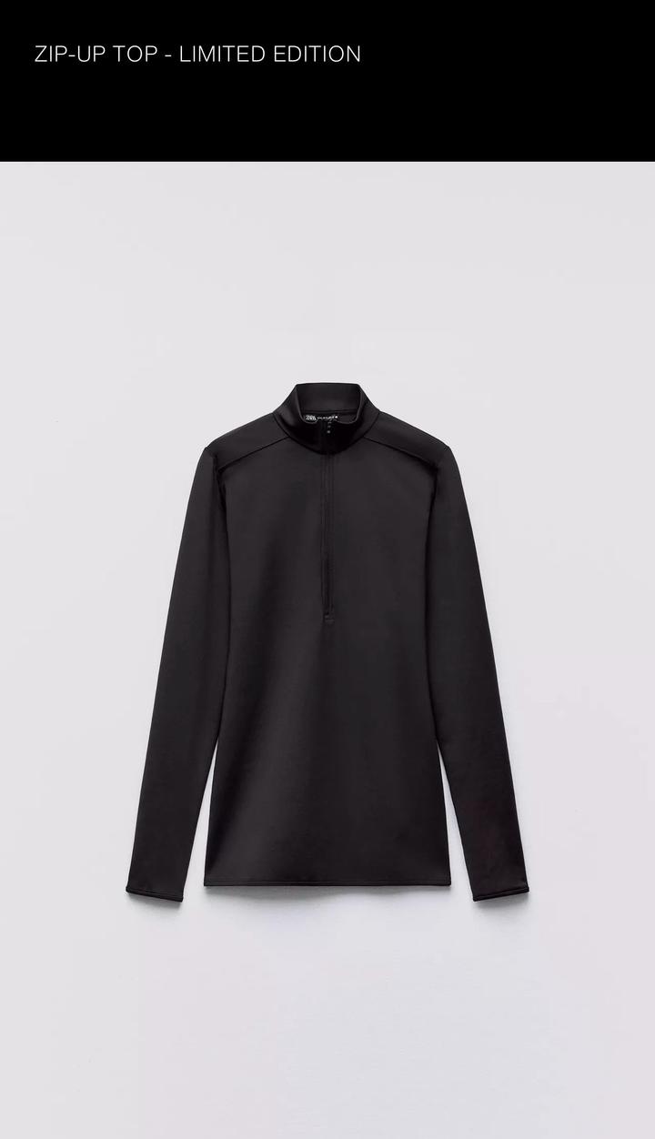 Zara Спортивный лонгслив