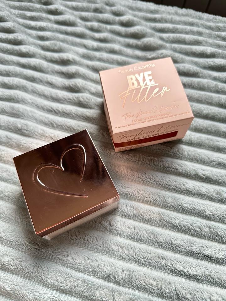 рассыпчатая пудра для лица Beauty Creations bye filter