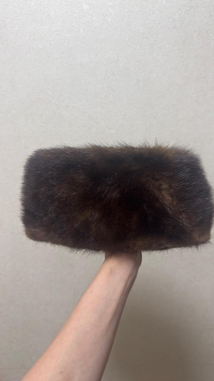 Норковая шапка