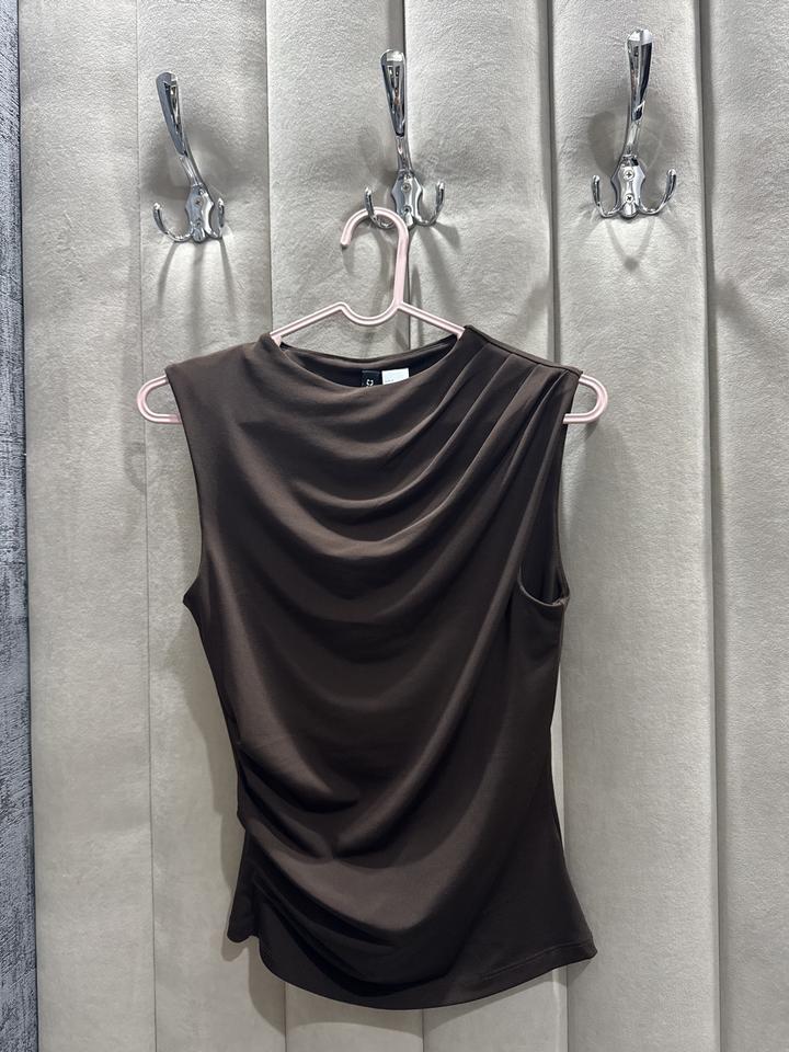 H&M Топ с драпировкой
