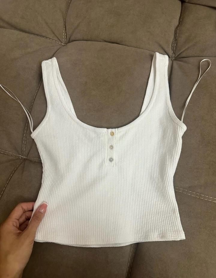 Топ ZARA в рубчик