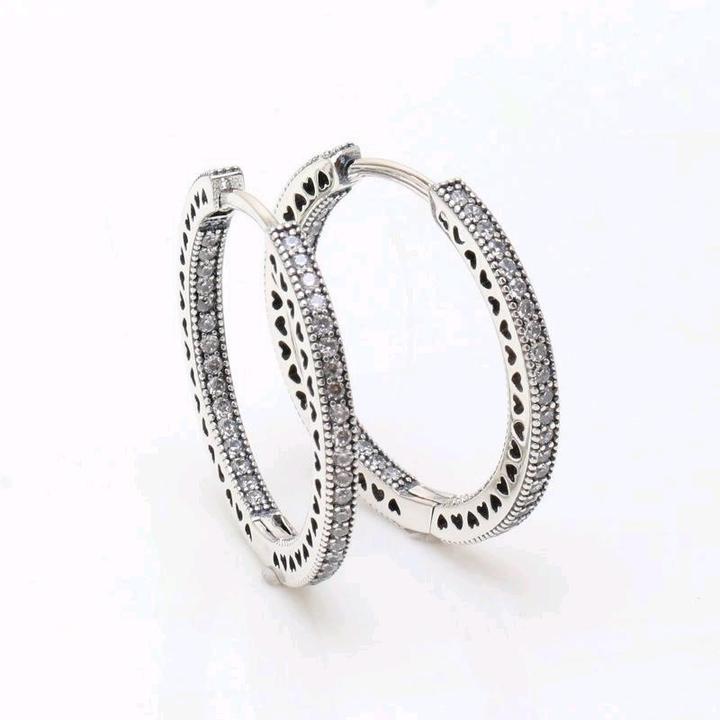 Серги серебро