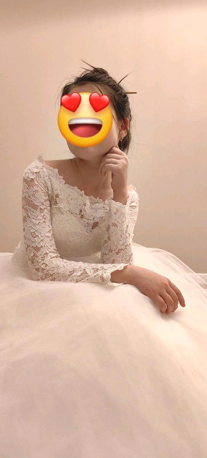 Handmade (ручная работа) Платье свадебное. Xs, s