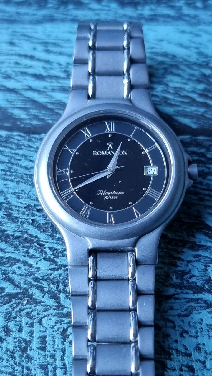 Унисекс титановые часы Romanson Titanium (Swiss Quartz)