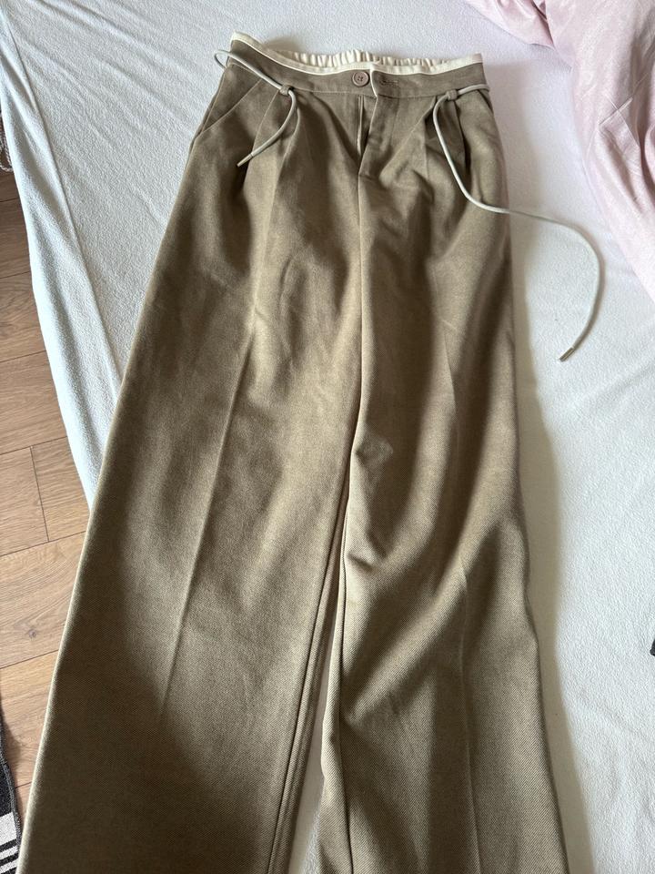 Женские брюки на кулиске из 100% хлопка