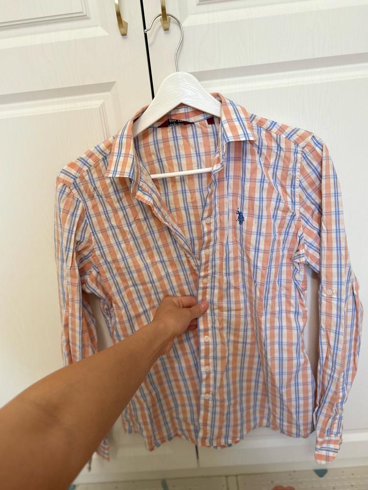 Рубашка U.S. Polo Assn. в клетку
