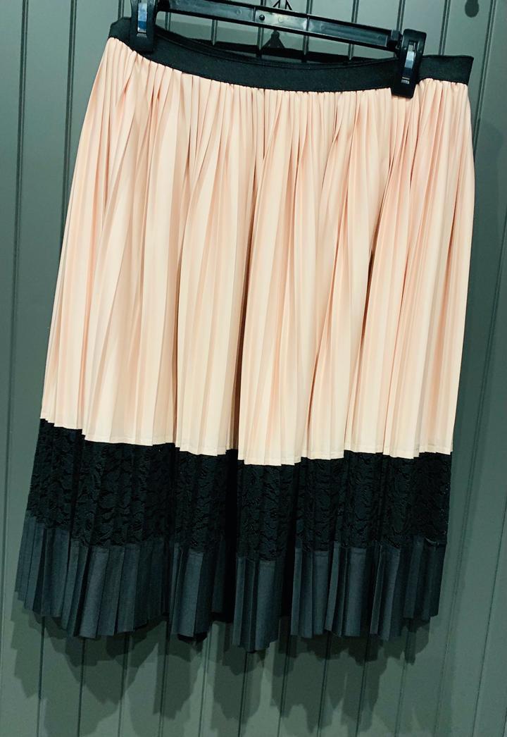 Пыльная Роза юбка , размер xl Zara