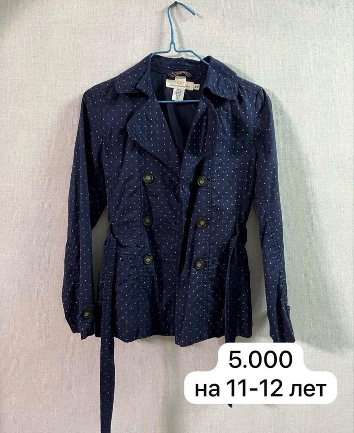 H&M укороченый тренч