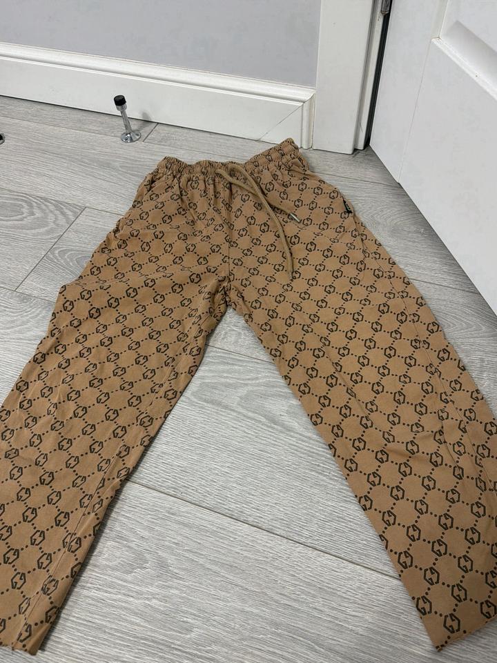 Брюки с принтом