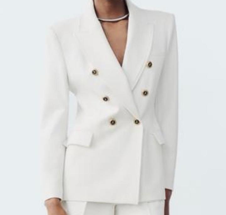 ZARA двубортный пиджак