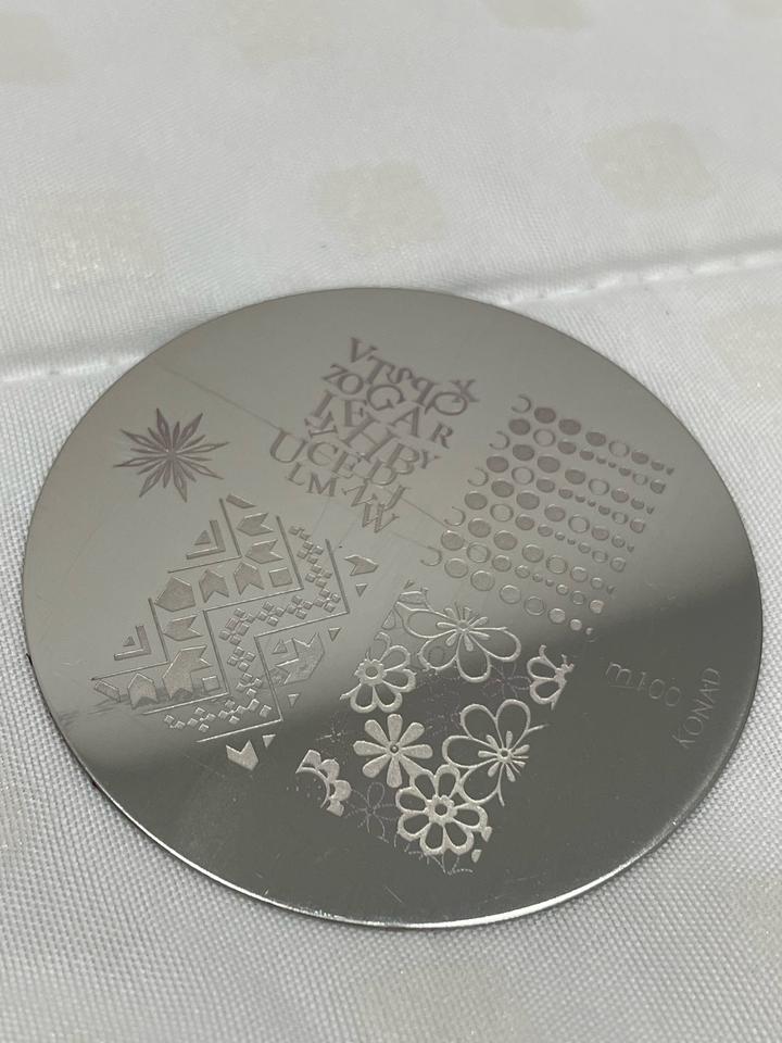Пластина для стемпинга KONAD m100