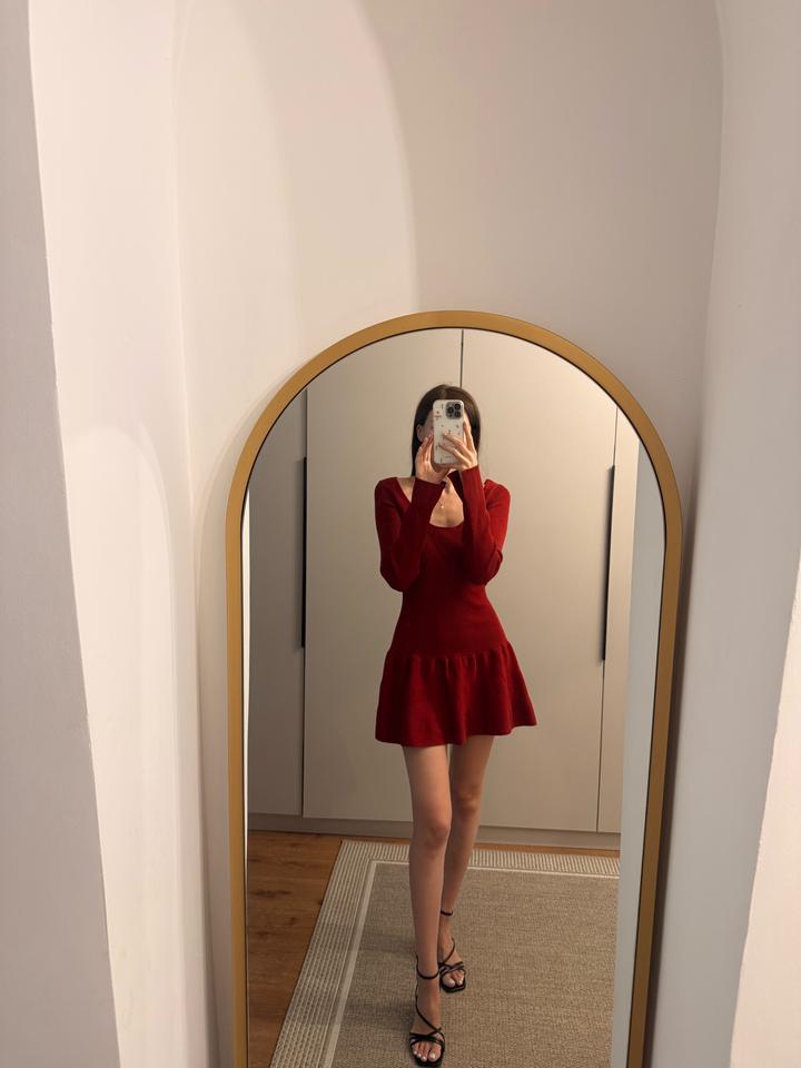 H&M Трикотажное мини-платье