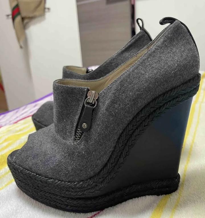 ботильоны Christian Louboutin Deroba Platform Wedg