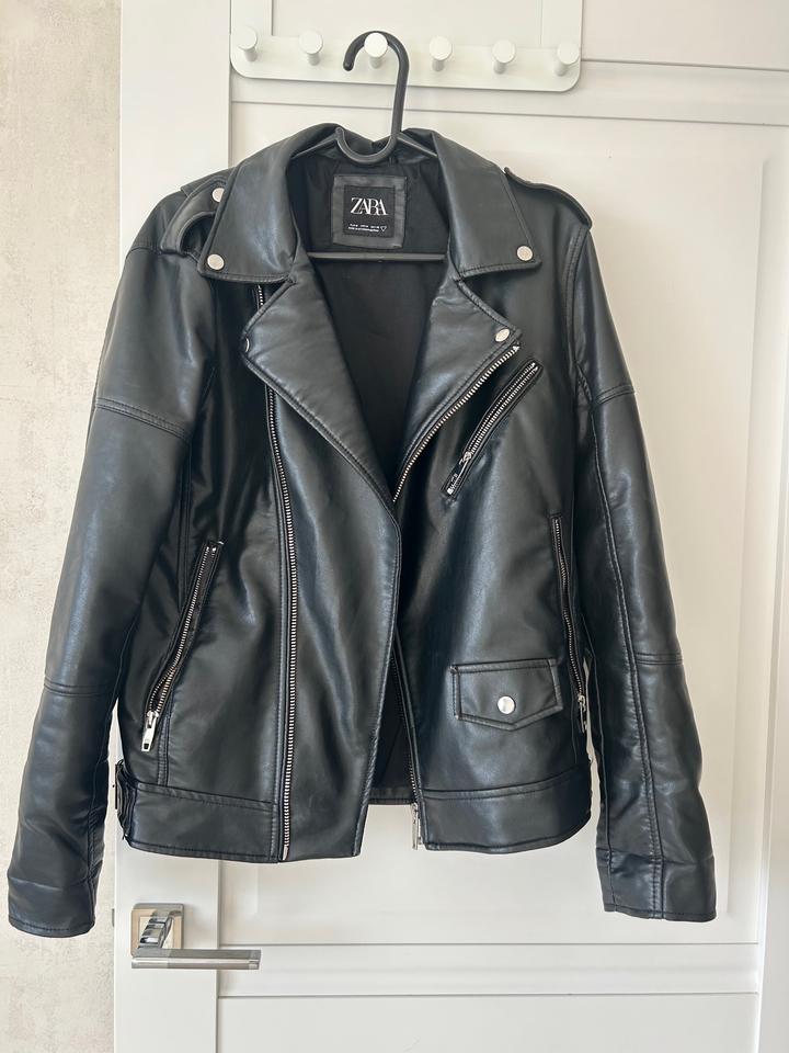 Кожаная куртка Zara